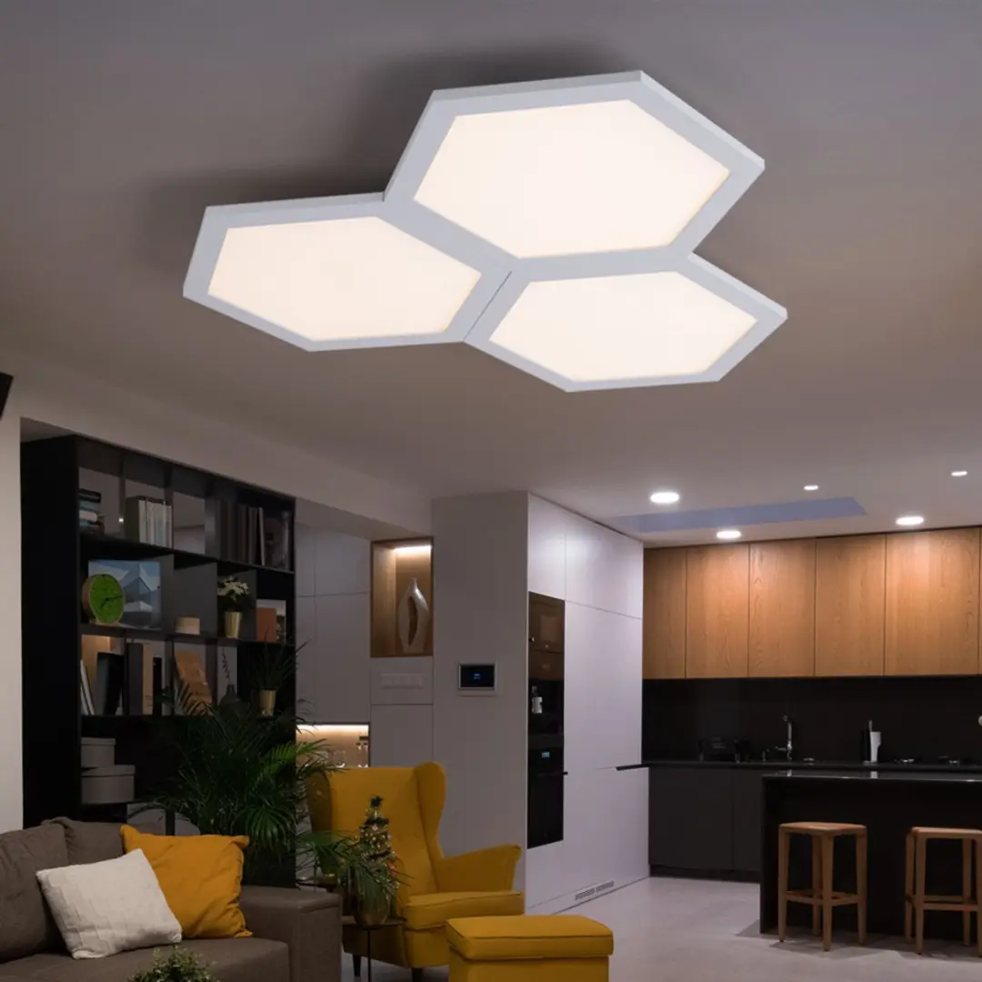 Globo LED Plafondlamp 3-vlammen 36W 2160lm - 3000K Wit