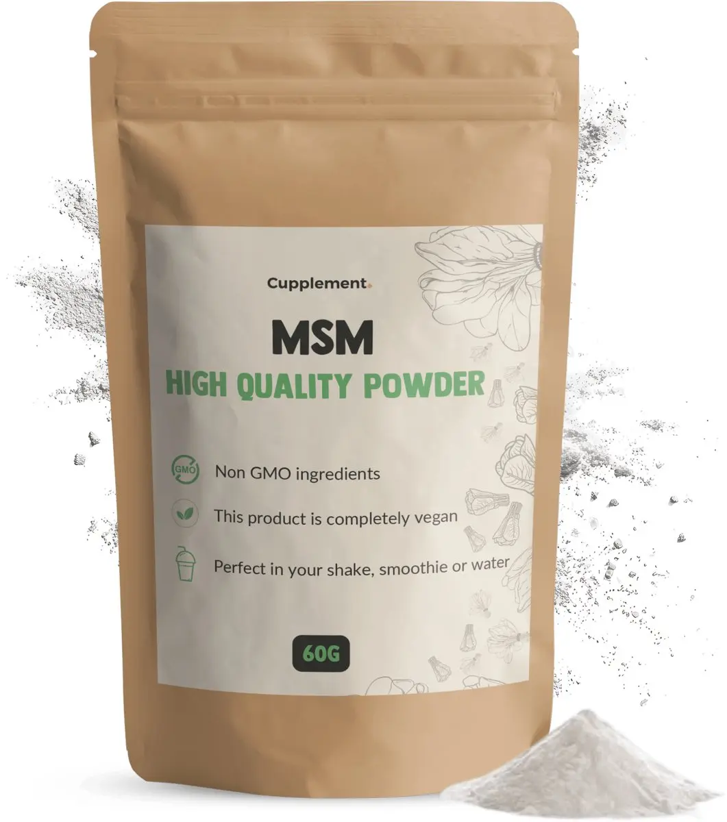 Cupplement Pure MSM Poeder 60g