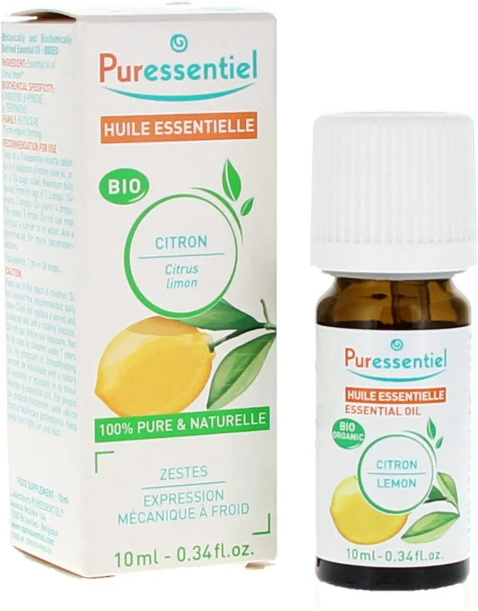 Puressentiel Citroen Etherische Olie Biologisch 10ml
