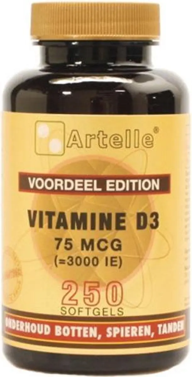 Artelle Vitamine D3 75 Mcg 365Dag