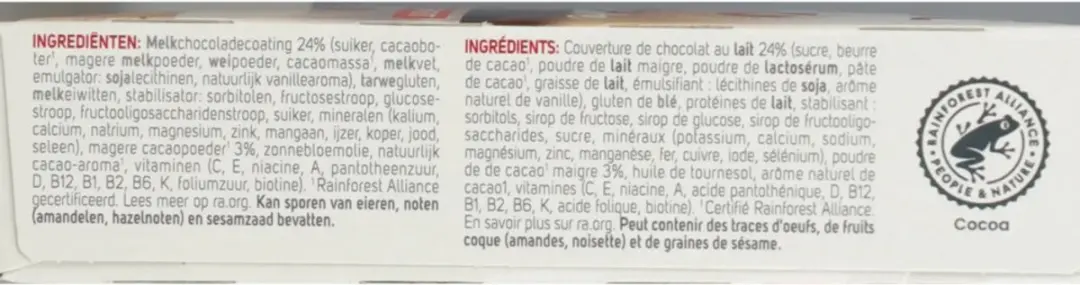 Modifast Lunchreep Chocolade - 6 Stuks