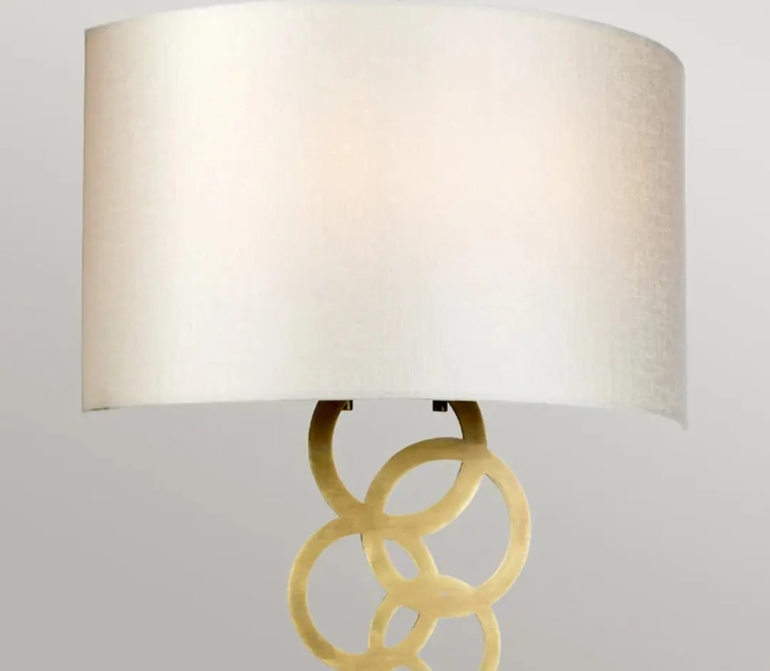 Elstead Curtis LED Wandlamp 2x E27 - 60W - Aged Brass