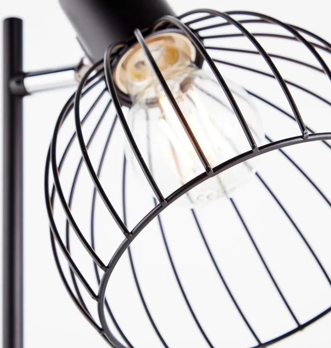 Brilliant Erena Hanglamp 40W - Lichtgroen Metaal/Hout