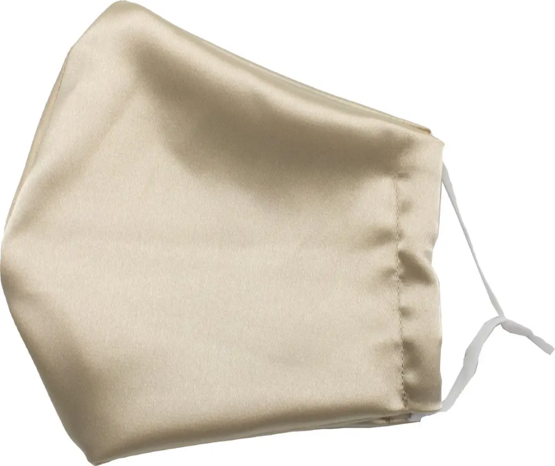 Beauty Pillow Satijnen Mondmasker Champagne - afbeelding 2 van 3