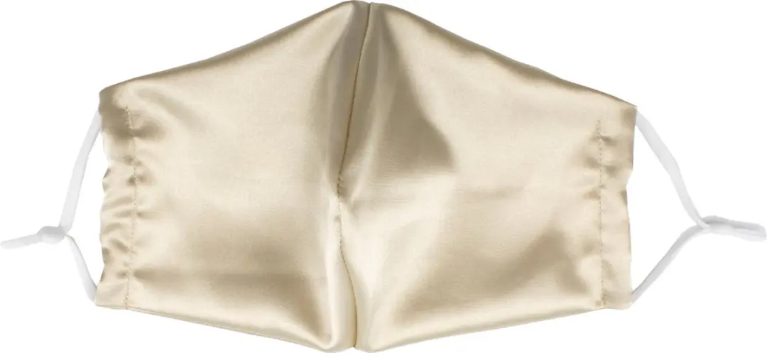 Beauty Pillow Satijnen Mondmasker Champagne