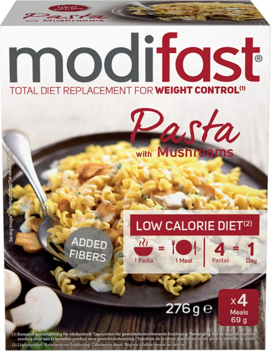 Modifast Intensive Pasta Champignons 4x62g