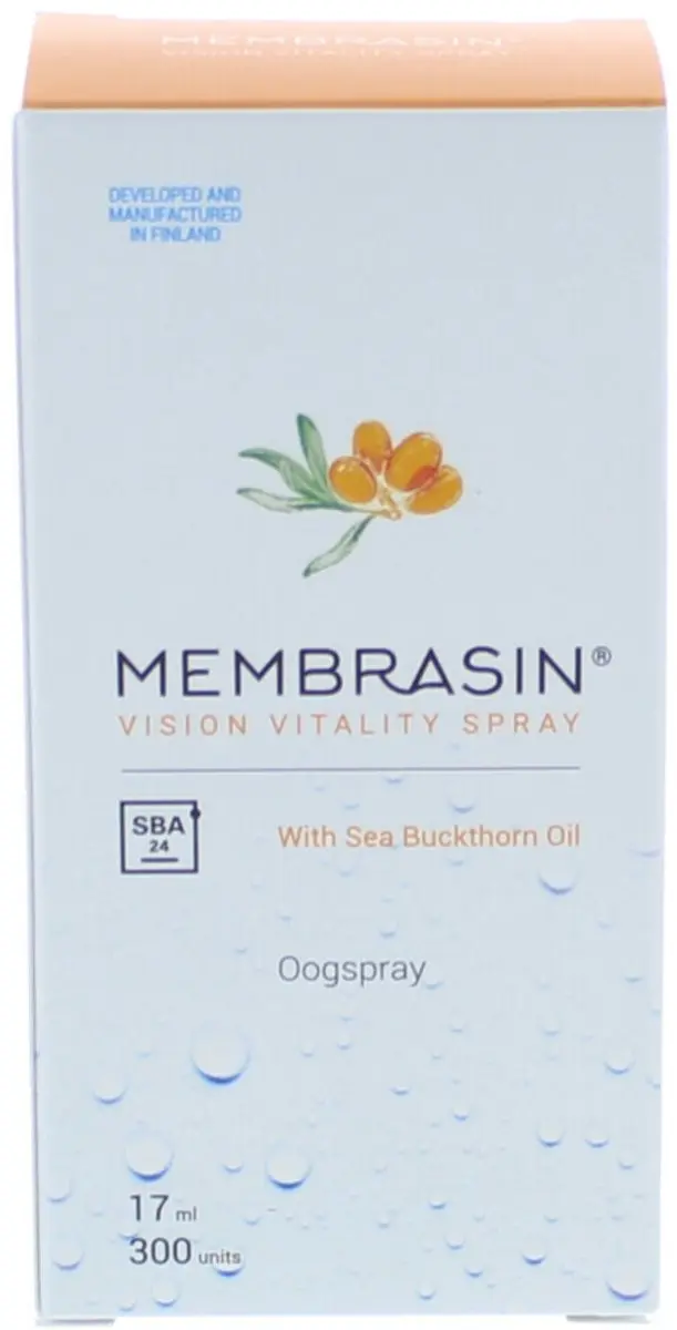 Membrasin Vision Vitality Spray 17ml - Oranje/Wit