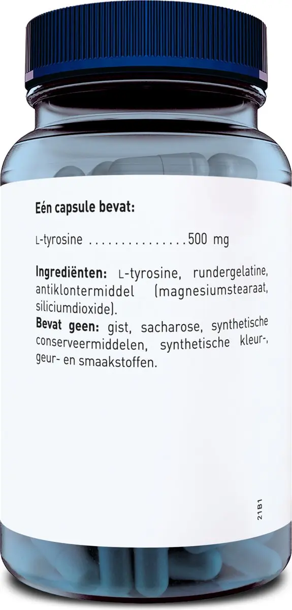 Orthica L-Tyrosine-500 Aminozuren 30 Capsules