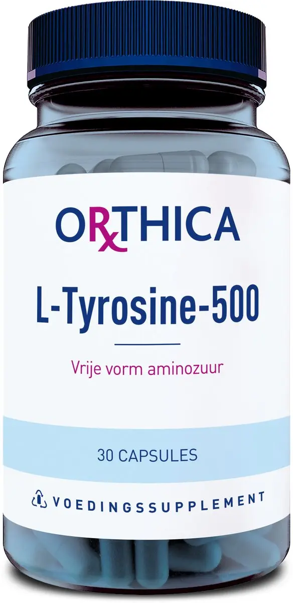 Orthica L-Tyrosine-500 Aminozuren 30 Capsules