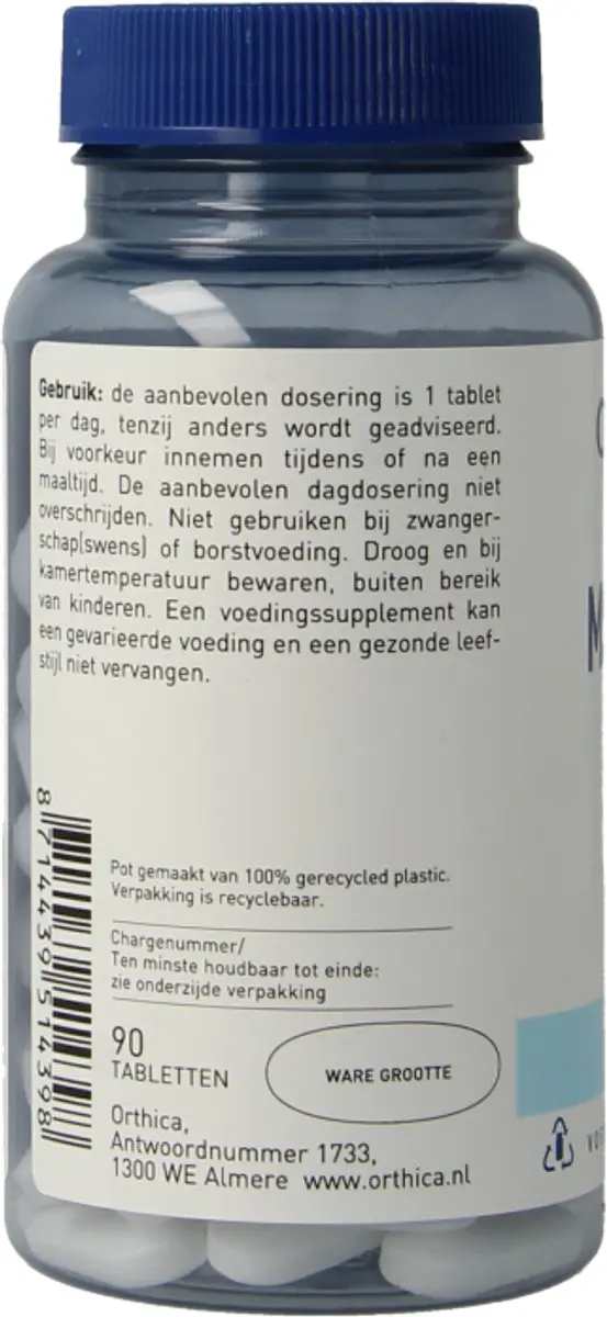 Orthica MSM-1000 Voedingssupplement 90 tabletten