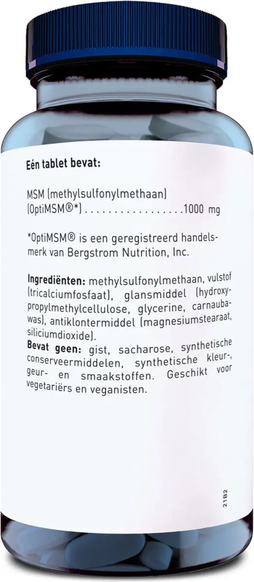 Orthica MSM-1000 Voedingssupplement 90 tabletten