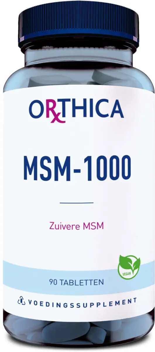 Orthica MSM-1000 Voedingssupplement 90 tabletten