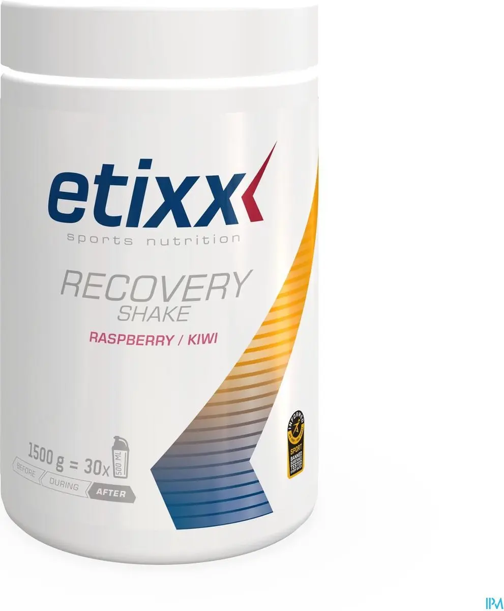 Etixx Recovery Shake Hersteldrank 1500g - Framboos Kiwi