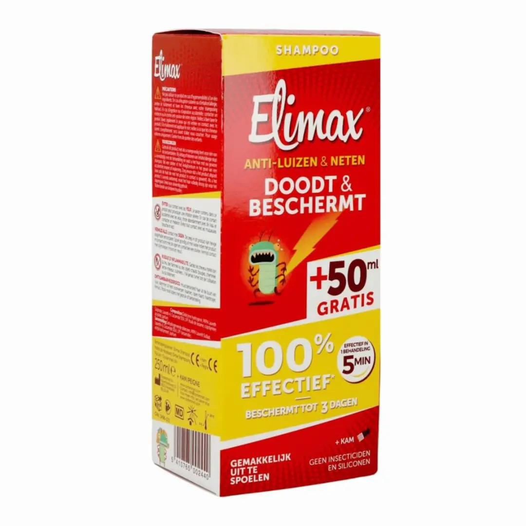 Elimax 2-in-1 Shampoo Luizen 250ml