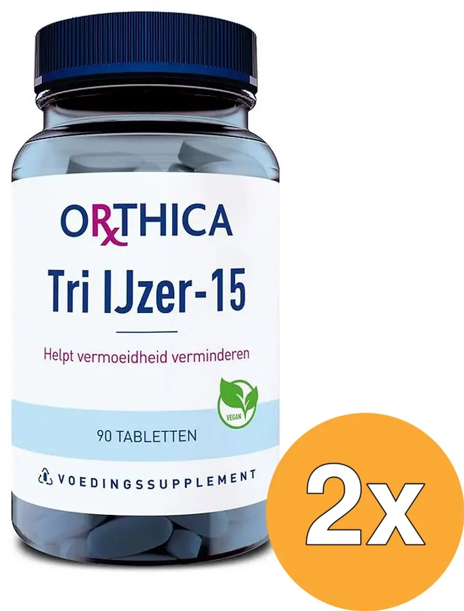 Orthica Tri IJzer-15 - 2x90 tabletten
