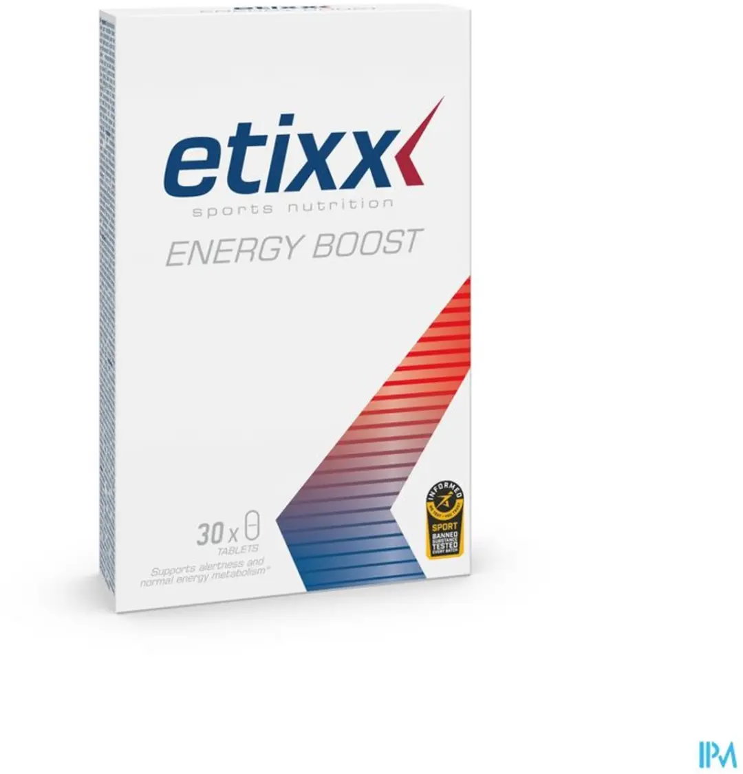 Etixx Energy Boost Supplement 30 Tabletten - 30g