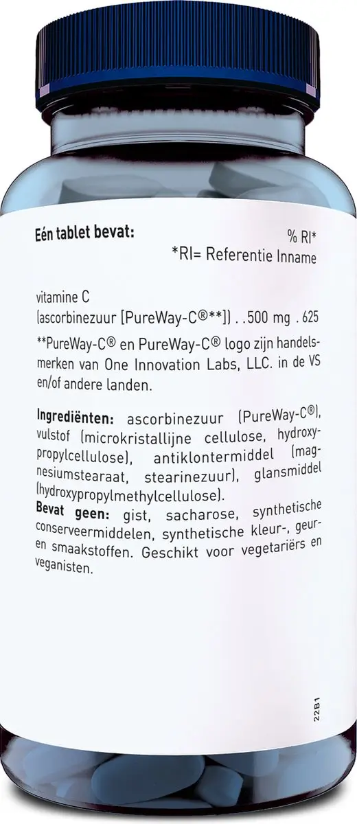 Orthica C-500 PureWay Vitamine C 120 Tabletten
