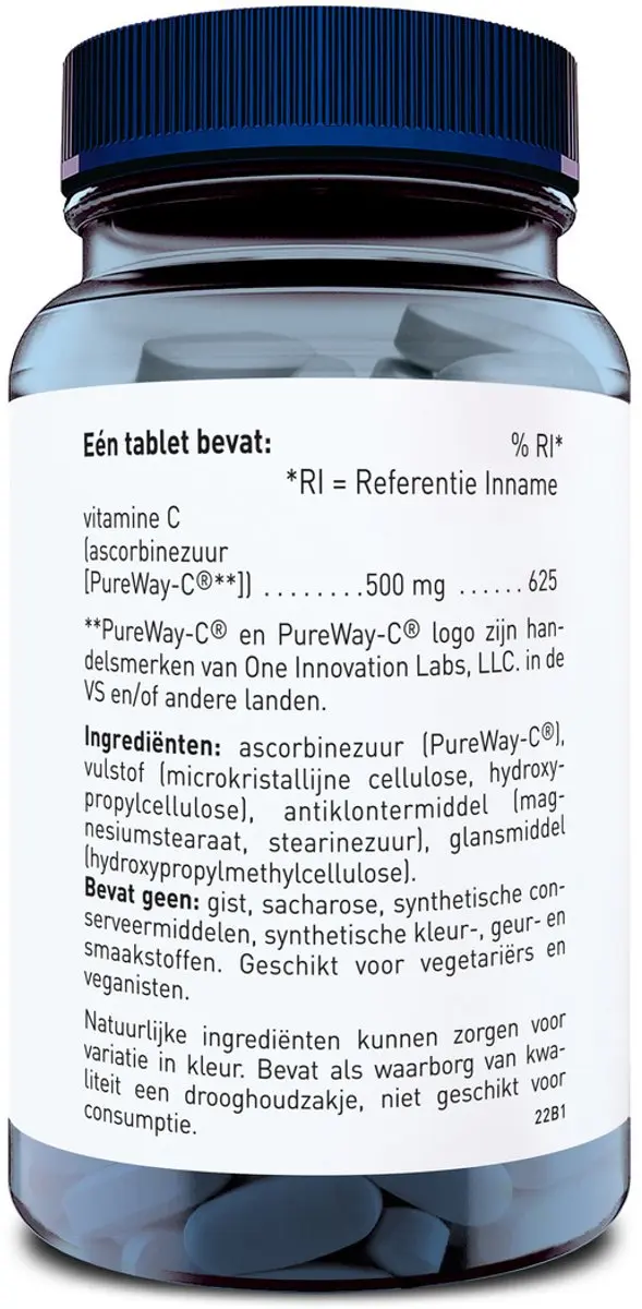 Orthica C-500 PureWay Vitamine C 120 Tabletten
