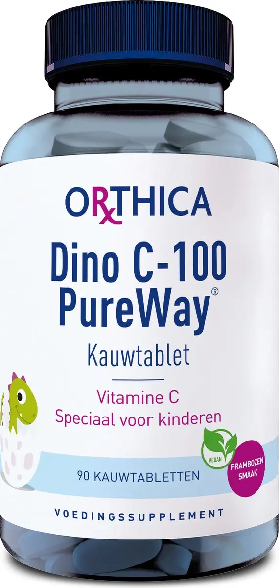 Orthica Dino C-100 PureWay Vitamine C Kauwtabletten