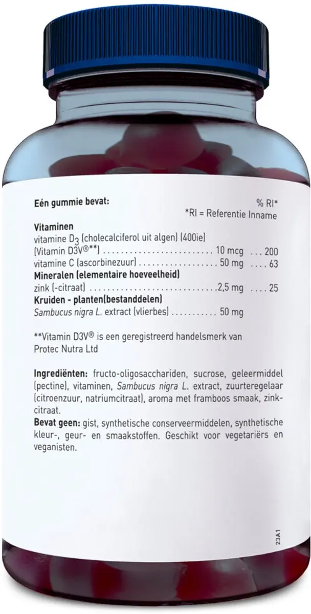 Orthica Dino Weerstand Gummies - 2x60 Stuks