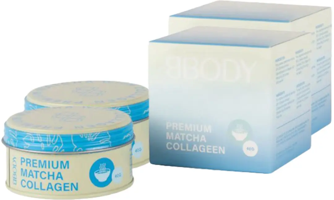 BBODY Matcha Collageen 2x40g