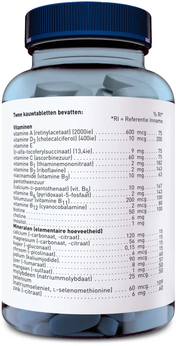 Orthica Dino Multi Kauwtabletten 240g - 2x120 Stuks