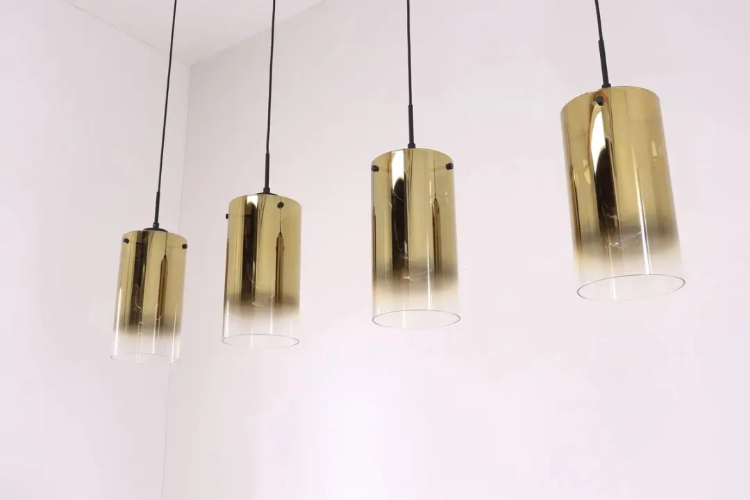 Freelight Hanglamp 4-lichts Goud
