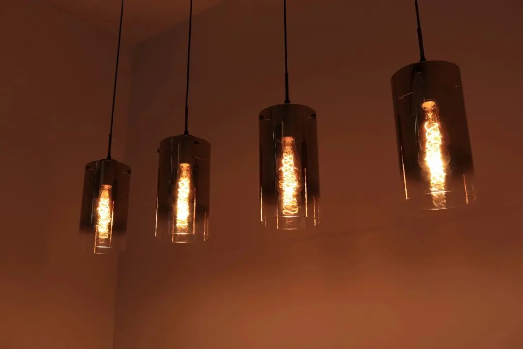 Freelight Hanglamp 4-lichts Goud - 125cm