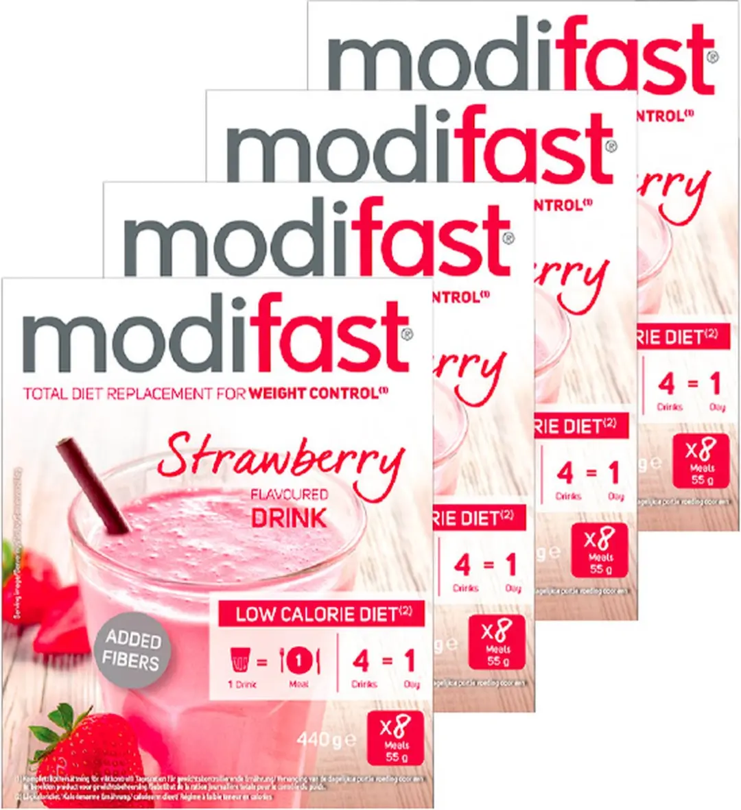 Modifast Intensive Milkshake Aardbei