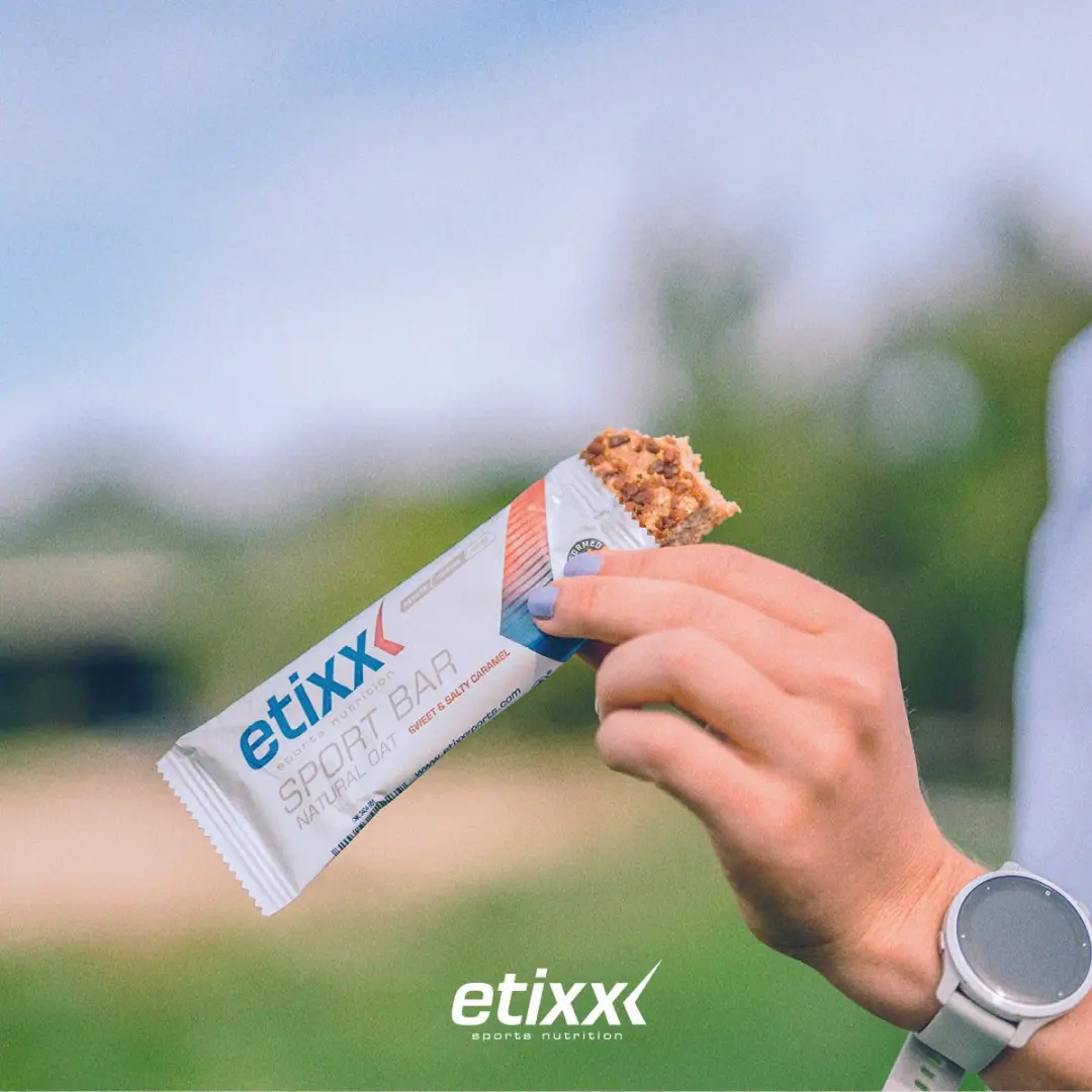 Etixx Natural Oat Sport Reep - 12x55g - Sweet & Salty Caramel