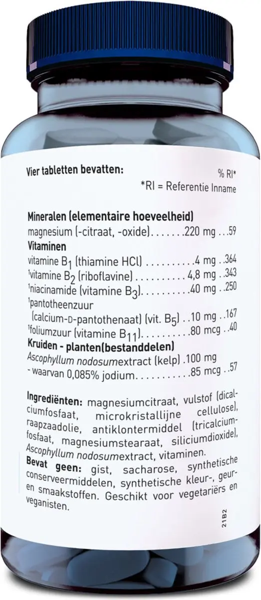 Orthica Magnesium-55 - 240 tabletten (2x120)