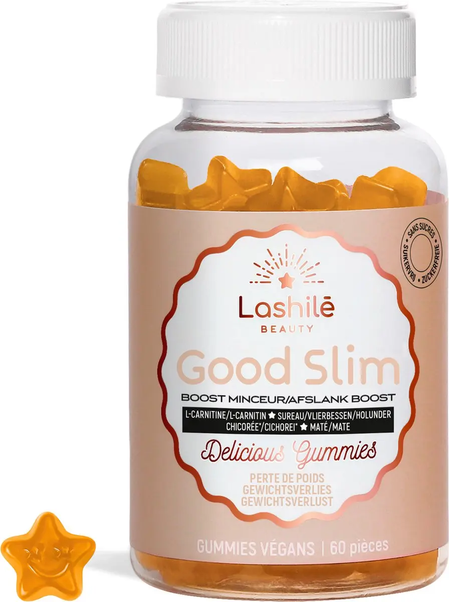 Lashilé Beauty Good Slim Afslankgummies 60 Stuks