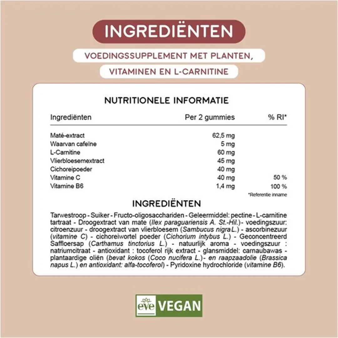 Lashilé Beauty Good Slim Afslankgummies 60 Stuks - 150g - afbeelding 6 van 6