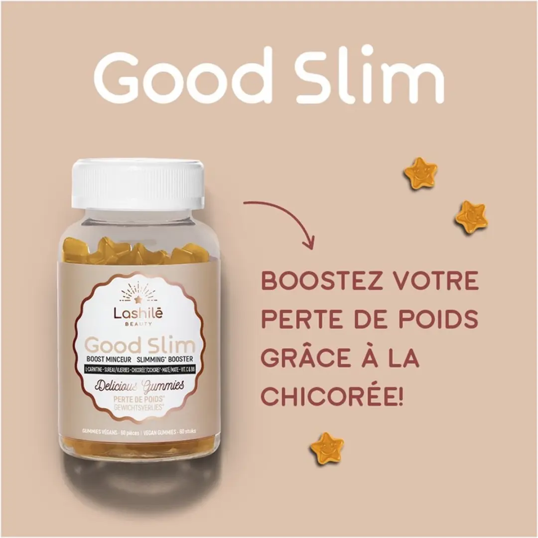 Lashilé Beauty Good Slim Afslankgummies 60 Stuks - 150g