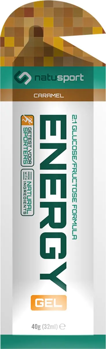 Natusport Energy Gel Caramel - 12 Stuks