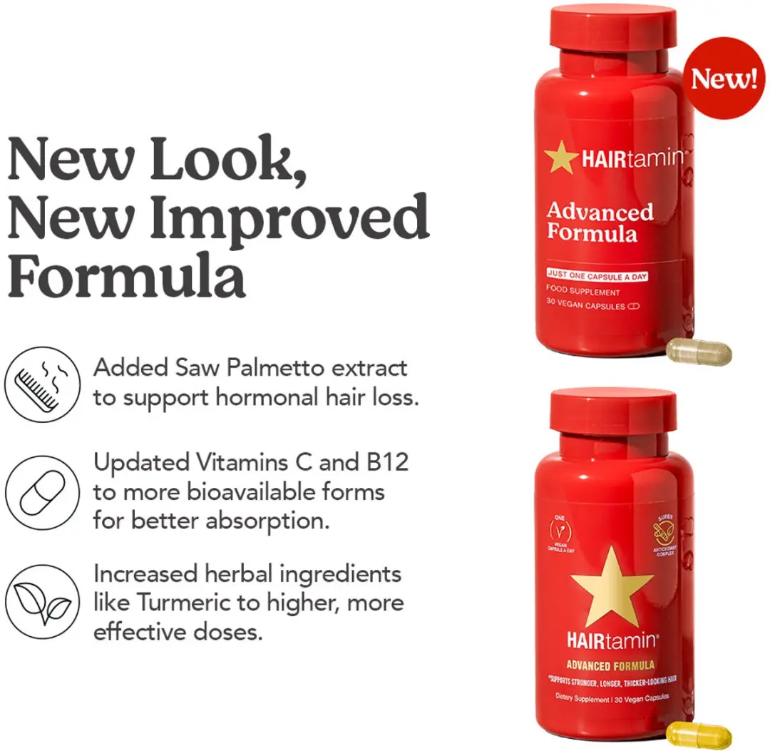 HAIRtamin Advanced Formula Haarvitamines 30 Capsules
