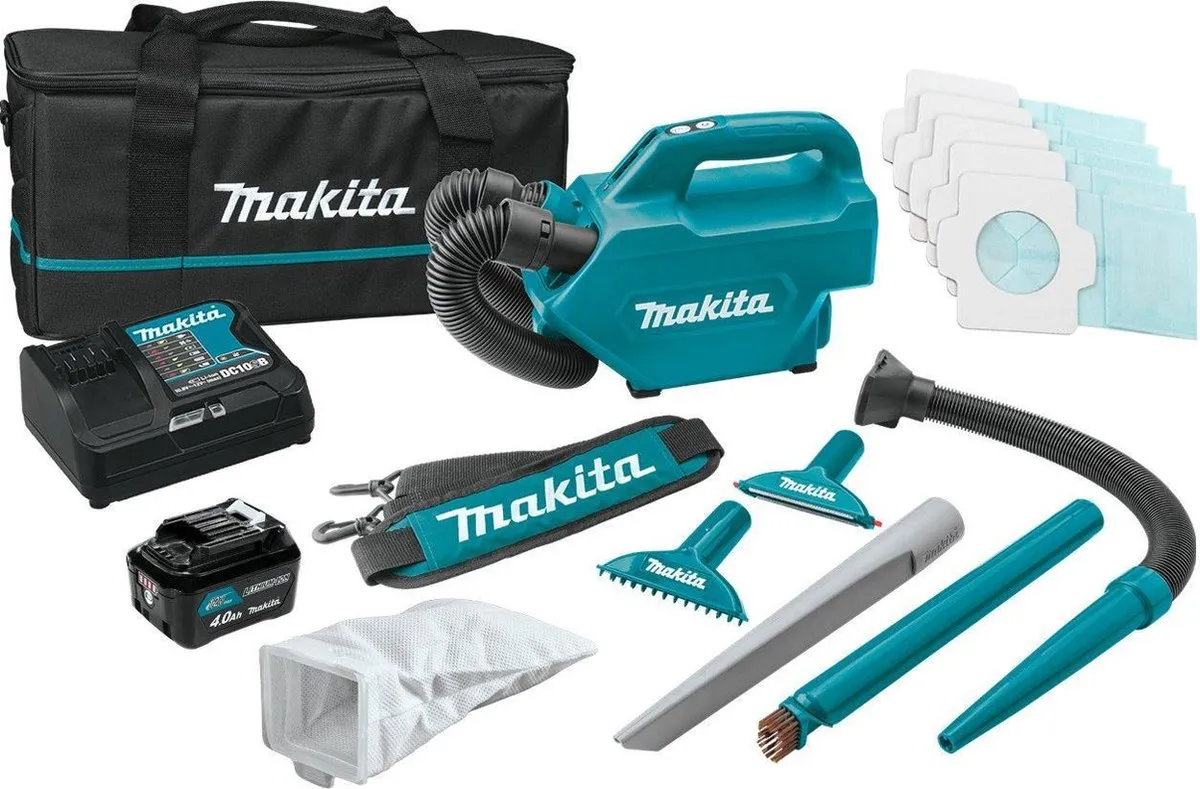 Makita CL121DSM Stofzuiger Set 12V