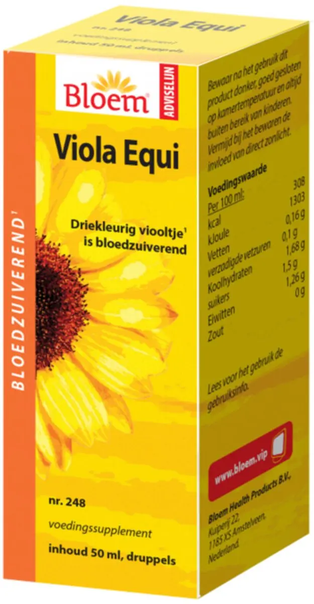Bloem Viola Equi Druppels 50ml