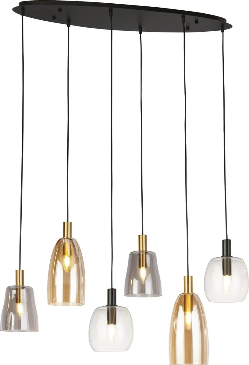 Searchlight Divine Pendel Hanglamp Metaal