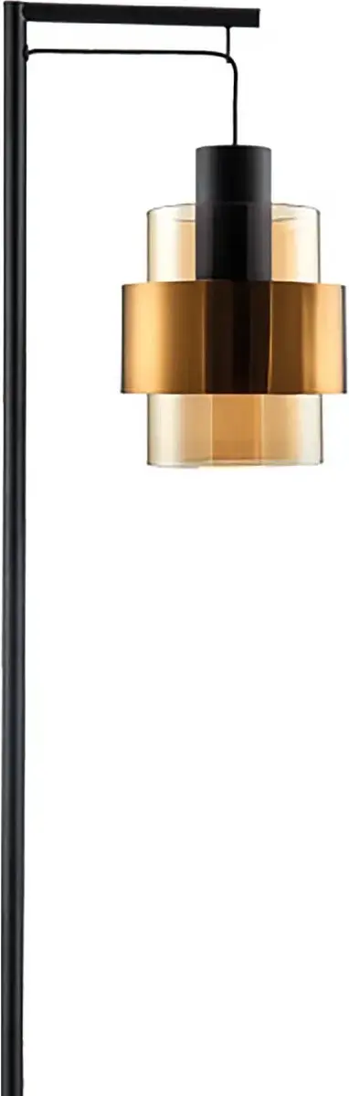Freelight Chiasso Vloerlamp 170cm - Zwart/Goud