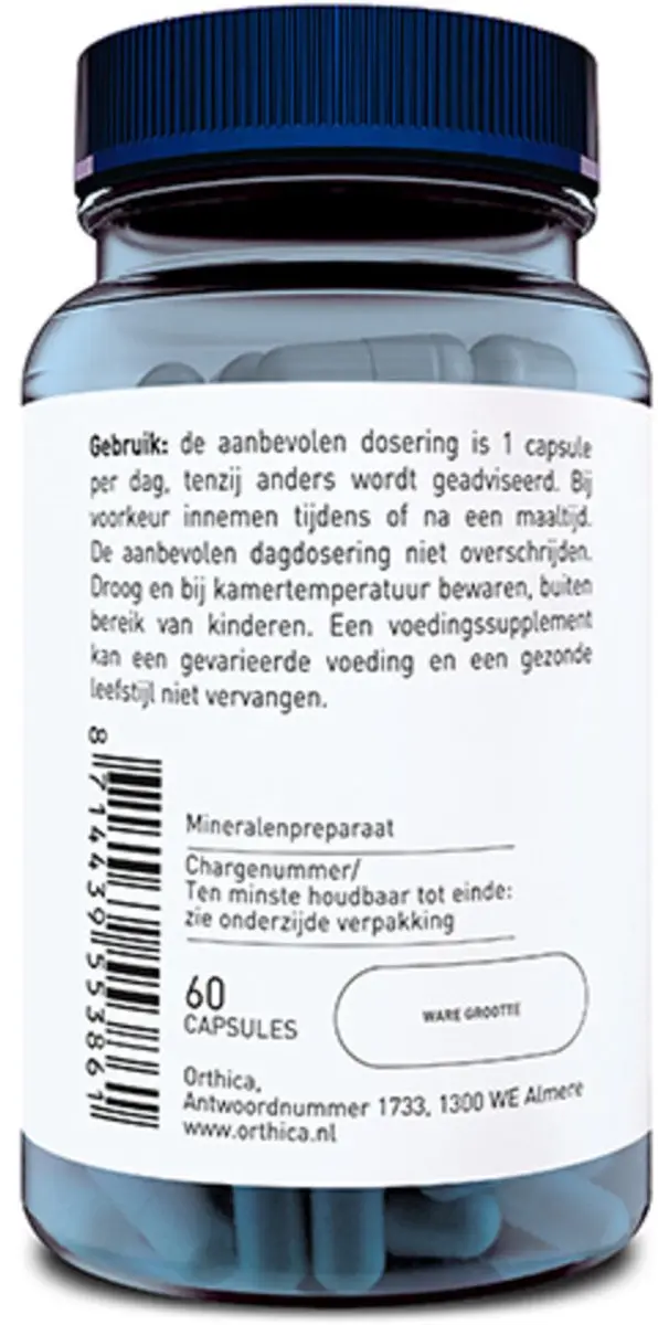 Orthica Tri Zink 25 - 120 Capsules