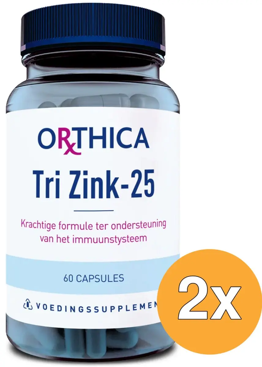 Orthica Tri Zink 25 - 120 Capsules