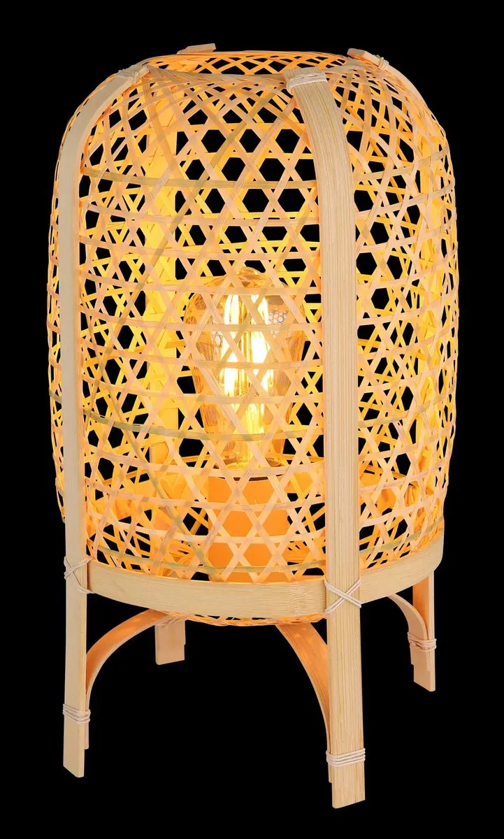 Globo Cairo Tafellamp - Ø22cm - E27 - Naturel