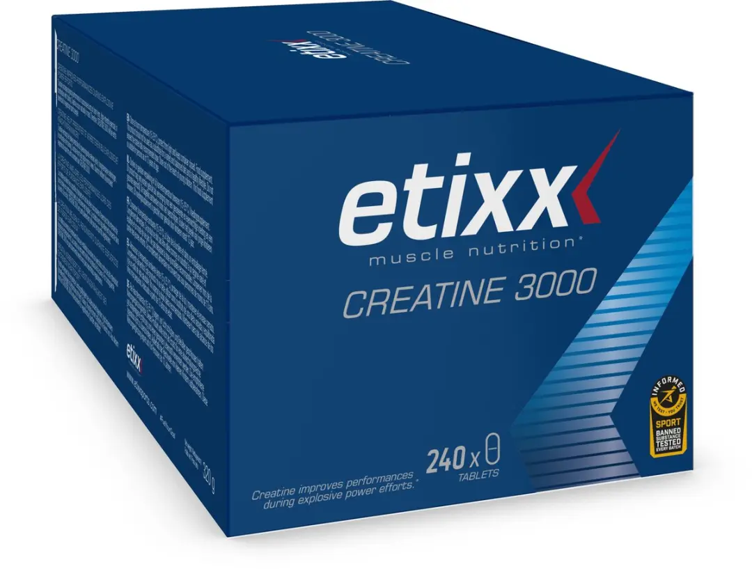 Etixx Creatine 3000 Supplement 240 Tabletten
