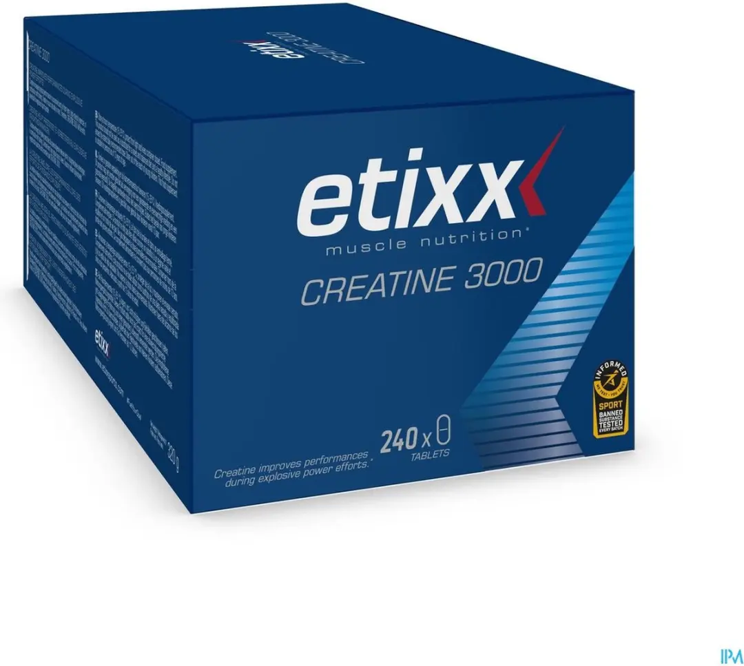 Etixx Creatine 3000 Supplement 240 Tabletten