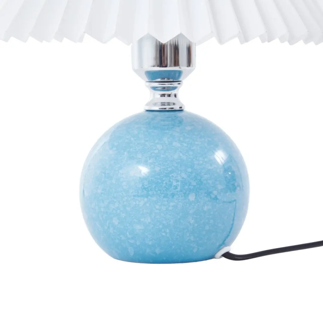 Lindby Tafellamp Keramiek Blauw - 29cm - E27