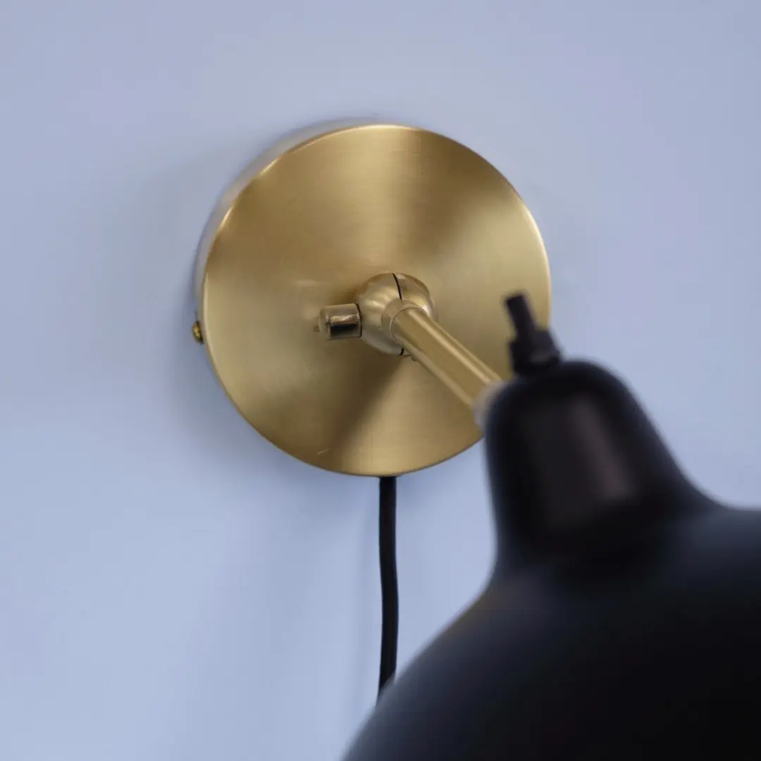 Dyberg Larsen Futura Wandlamp 25W - Zwart