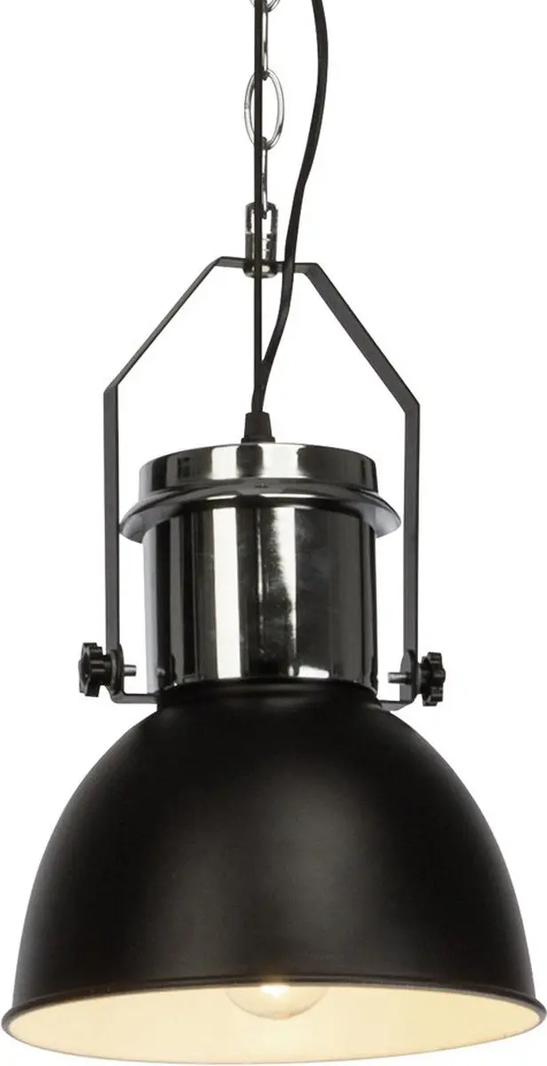Brilliant SALFORD Hanglamp - Chroom/Zwart