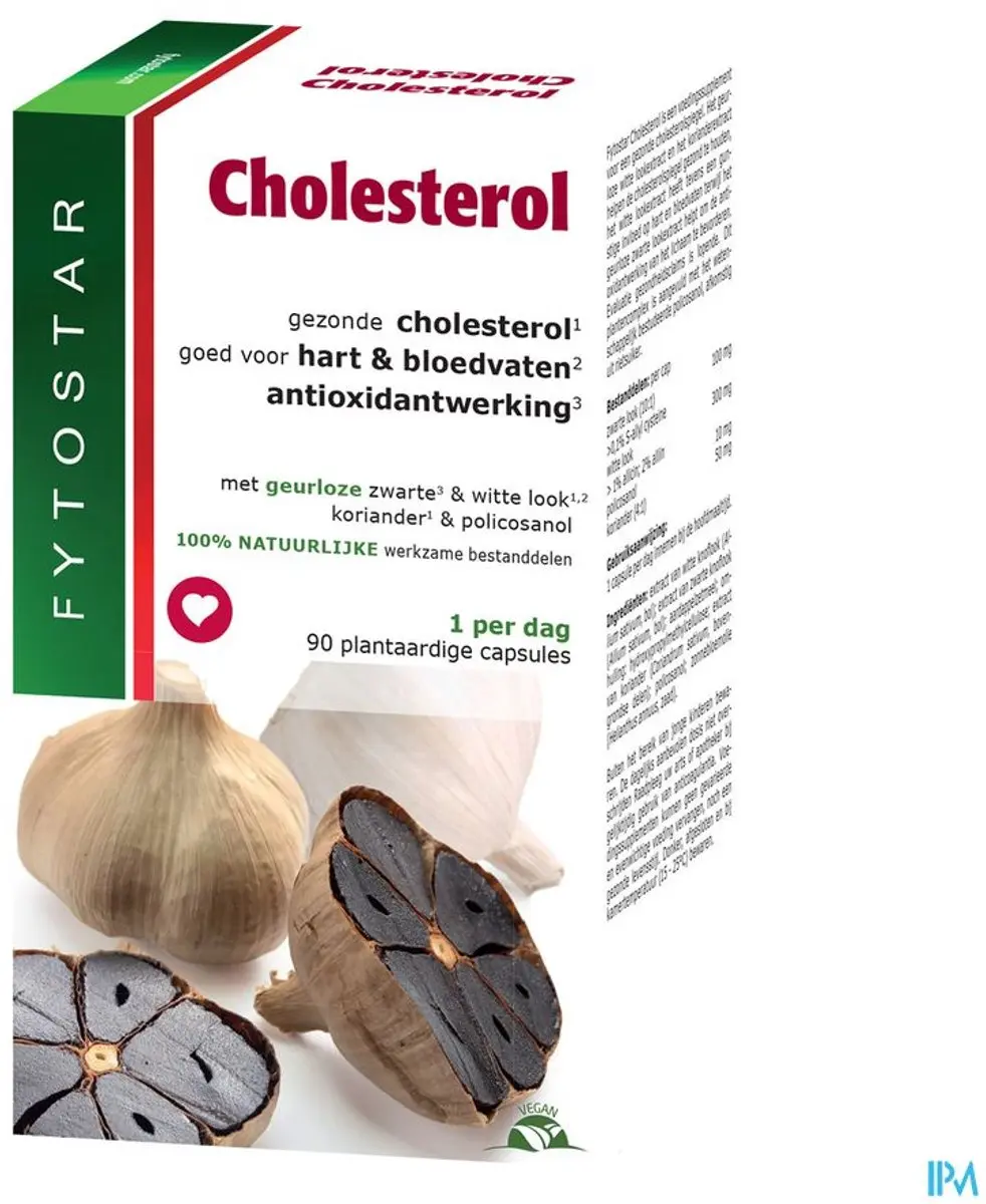 Fytostar Cholesterol Extract 90 Capsules - Vegan