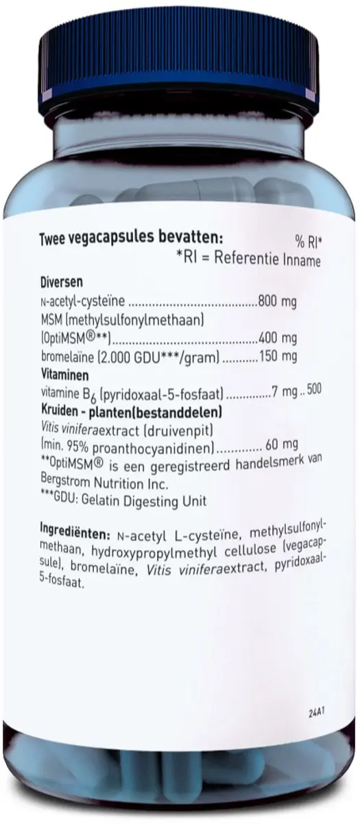 Orthica NAC-400-complex 60 Vegacapsules